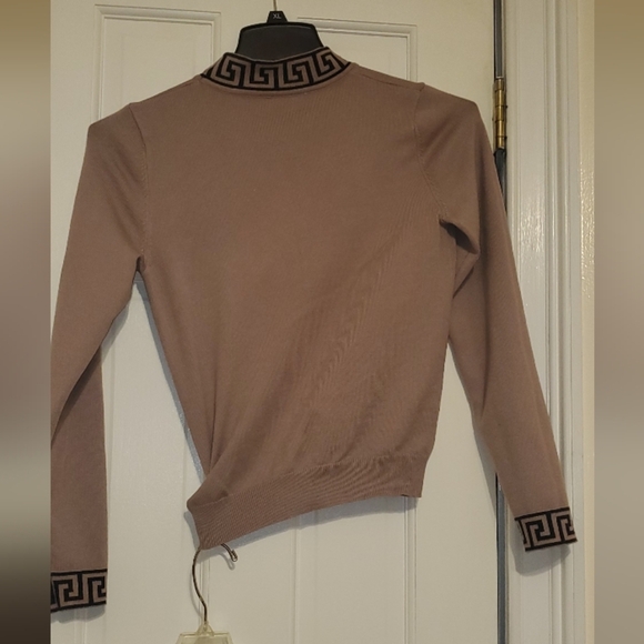 Women Retro Contrast Print Top And Skirt Two-Piece Set S - Picture 15 of 15